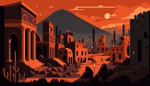 ... 24th 79AD was thought to be the exact date of Pompeii's eruption